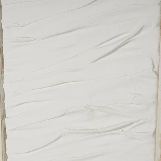 19.5" x 70.5" Cream Abstract Dimensional Wavy Textured Wood Panel Wall Décor Set